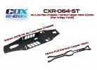 Alu Low Flex Chassis + Carbon Upper Deck Combo  (For X-Ray T4-21)