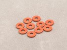 3x7.8x1mm Aluminium Shim (Orange 10 Pcs)