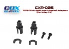 7075-T6 Alu Solid Axle Driveshaft Adapters (For X-Ray T4)