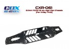 2.0mm 7075-T6 Alu High Flex Chassis (For X-Ray T4-21)