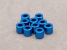 3mm x 5mm Aluminium Bore Washer (Tamiya Blue 10 Pcs)