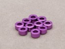 3mm x 3mm Aluminium Bore Washer (Purple 10 Pcs)