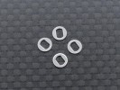 AWD Stainless Steel Rim Offset Alignment Shim (0.5mm x4Pcs)