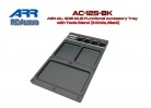 ARR Alu. 6061 Multi Functional Accessory Tray with Tools Stand (3 Grids, Black)