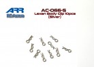 Lexan Body Clip 10pcs (Silver)