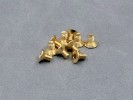 3x5mm Gold Plated Hex. Countersink Screw (10Pcs)