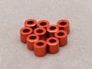 3mm x 5mm Aluminium Bore Washer (Orange 10 Pcs)