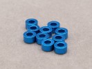 3mm x 3mm Aluminium Bore Washer (Tamiya Blue 10 Pcs)