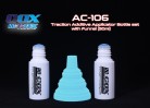 Traction Additive Applicator Bottle set with Funnel (50ml)
