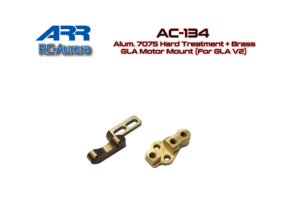 RC-COX 7075-T6 FF Low Suspension Mount with Brass For X-Ray T4-16,17,18 CXR-013