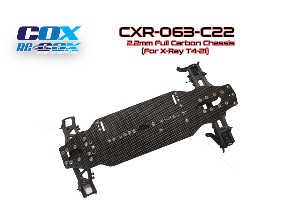 2.2mm Full Carbon Chassis (For X-Ray T4-21) - Popular Market Limited