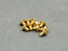 3x4mm Gold Plated Button Head Screw (10Pcs)